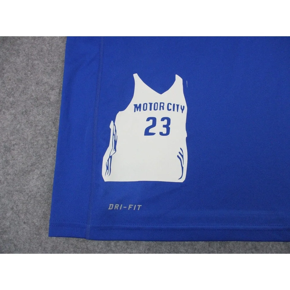 Blake Griffin Detroit Pistons Basketball Jersey Men 2XL XXL White Blue NBA Nike
